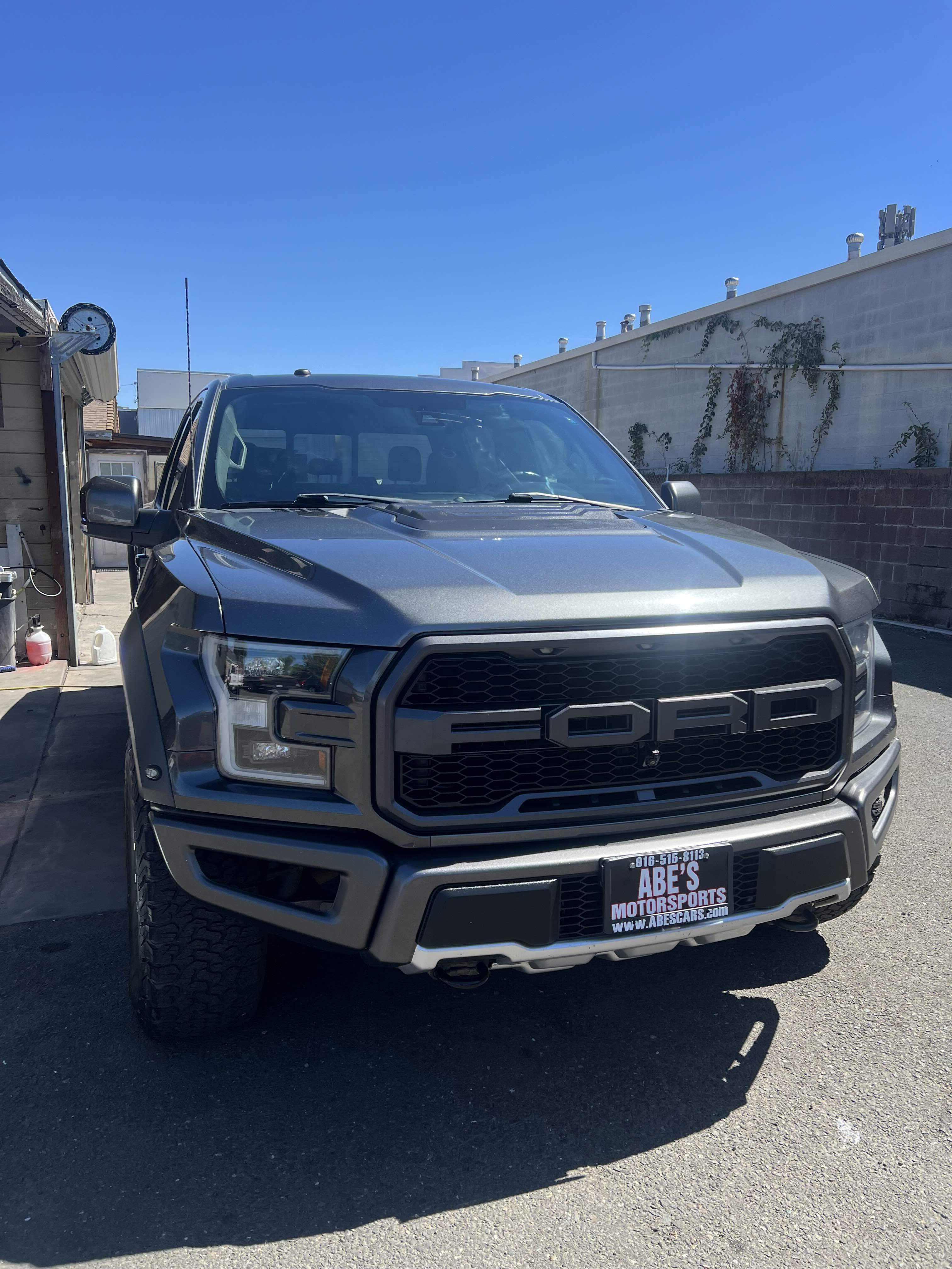 Ford Raptor transformation